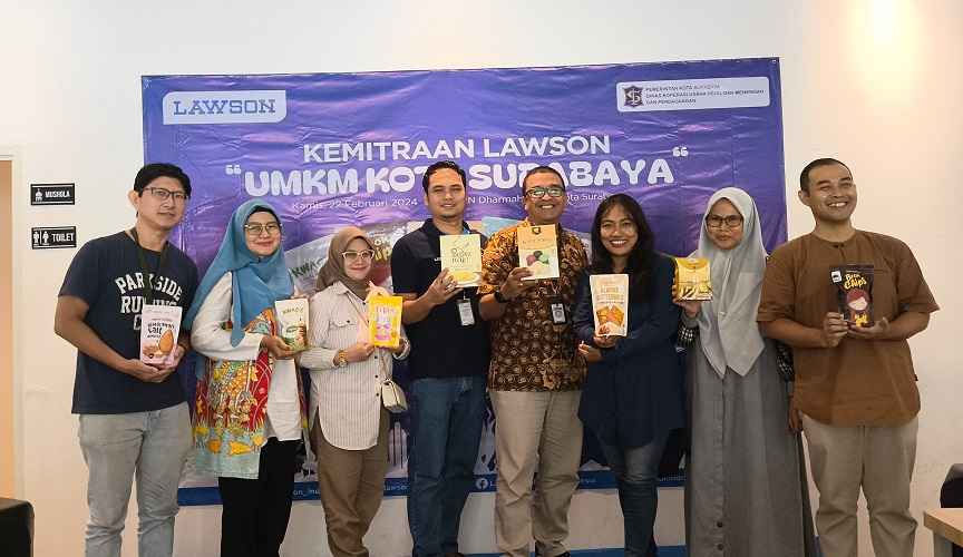 Lawson Pasarkan 10 Produk Makanan Ringan Berkualitas dari UKM Surabaya